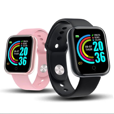 Crown 9+1 Smartwatch – Ultra Smart Watch with 8 Straps – Wireless Charging – Bluetooth Call Watch with Extra Straps – Ultra Watch for Men – Touch Watch for Girls – Boys Watch for Messaging