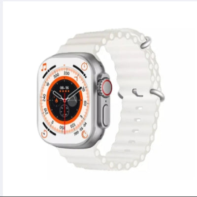 Crown 9+1 Smartwatch – Ultra Smart Watch with 8 Straps – Wireless Charging – Bluetooth Call Watch with Extra Straps – Ultra Watch for Men – Touch Watch for Girls – Boys Watch for Messaging